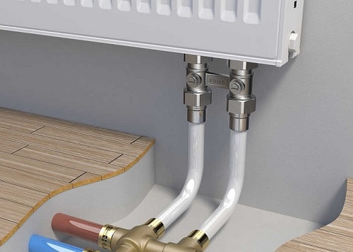 радиатор с применением multiflex Rehau